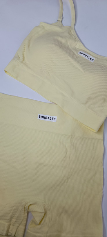 ست نیمتنه و شورتک باشگاهی کبریتی زنانه SUNBALEE